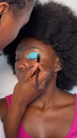 I had so much fun and loved the finished look #60smakeup #ukmua #fyp #blackwomenmakeup #melaninmagic #60sfashion #editoralmakeup #ldnmua