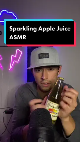 Sparkling Apple Juice ASMR! Enjoy the refreshing sounds #asmr #asmrsounds #asmrtiktoks #asmrvideo #slowasmr #asmr_tingles