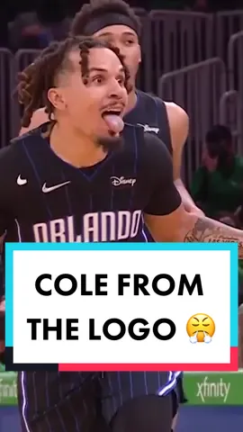 @the_cole.anthony GREEN LIGHTS FROM A MILE AWAY. 😤🏀 #NBA #OrlandoMagic #coleanthony #nbapreseason #fyp