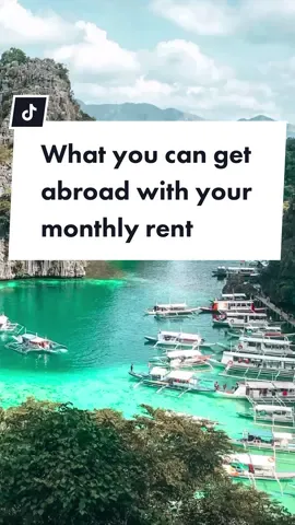Find out what you can get abroad with your monthly income #traveltips101 #traveltheworldnow #traveltheworldright