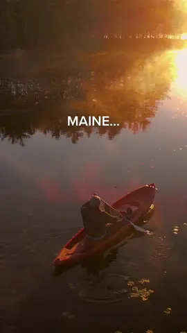 Wayyy up in Maine with @brianjohnsadventure 🛶🌲 #mainecheck #123PandoraME #lakelife #tiktokviral #explore #adventure #katahdin #mtkatahdin