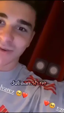 contexto: ese saludo Juli se lo había mandado a una fan y ella dice que se lo envío a ella #julianalvarez9 #lucianamilessi #fypage