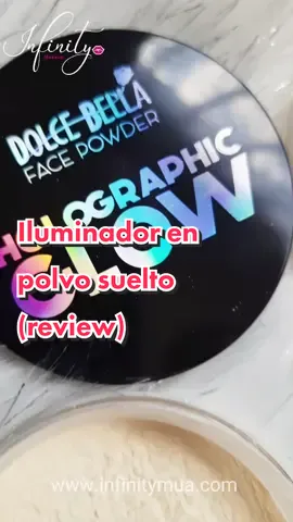Este polvo suelto es perfecto para las chicas que aman un glow sutil con finos destellos 🤩 #highlight  #fypシ  #dolcebella  #makeupvenezuela