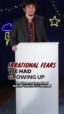 anyone else have these fears?? #1mts #childhood #irrationalfear #fear