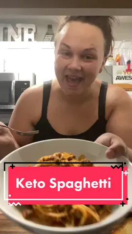 Keto Spaghetti #keto #ketorecipes #ketolifestyle #lowcarb #lowcarbrecipes #ketospaghetti