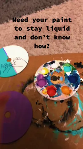 Feel free to check out my Etsy page for my painted cds :) @carnationcreativeart #arthacks#painthack#artticktok#art#paintedcds
