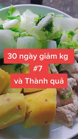 7 ngày đầu tiên giảm Kg và thành quả#giamcan #healthy #eatclean