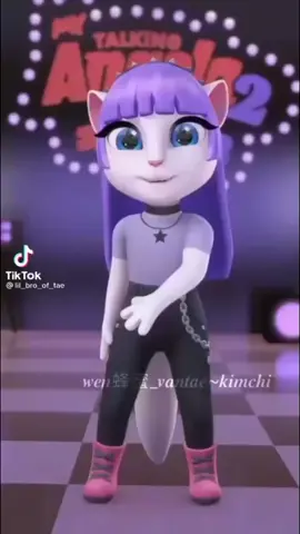 САМАЯ ЛУЧШАЯ КОШЕЧКА НА СВЕТЕ 😩 видео взято у @lil_bro_of_tae #talkingangela #talkingtom #томидрузья #talkingtomandfriends #врек #dance #talkingangela2