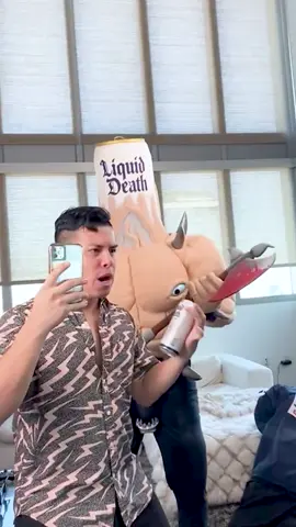 Beatbox challenge w/ @liquiddeath mountain water #murderyourthirst