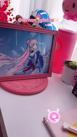 Lemon_glasss 🌱 sus cuadros son hechos a mano 💕 apoyemos este emprendimiento ☺️✨ #kawaii #anime #setupgaming #cute #unboxing