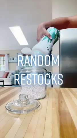 Random restock asmr 😍 #asmr #organizedhome #aesthetic