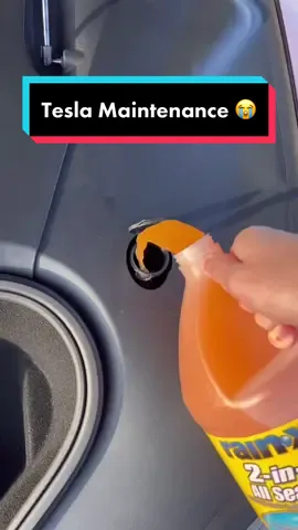 Maintenance on my tesla 😭 It’s getting so expensive!! #tesla #modelsplaid #teslatok #fyp