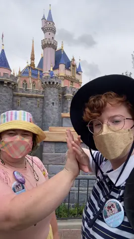lil gay honeymoon high fives #QueerCouple #QueerStyle #NonbinaryLesbian #FatBabe #DisneyHoneymoon #ledollarbean #QueerMarriage
