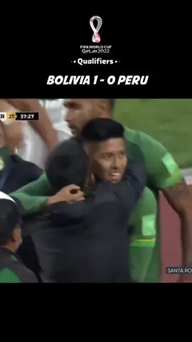 Bolivia 1 Perú 0 #eliminatoriasqatar2022 #RamiroVaca #bolibia #futbol