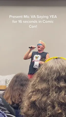 I just had the best time at the My Hero Comic Con with the VA Of Present Mic 🎤#VA #presentmicbnha #Presentmic #presentmicva #fyp #comiccon #anime #va