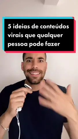 5 ideias de conteudos virais para qualquer pessoa independente do nicho #viralizarnotiktok #crescernotiktok