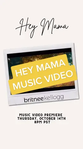 THURSDAY ✨ #heymama #musicvideo #mama #singlemom #momlife #MomsofTikTok #fyp #MentalHealth