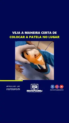 🎯 Veja a maneira certa de colocar a patela no lugar!! #joelho #patela #luxacaopatelajoelho