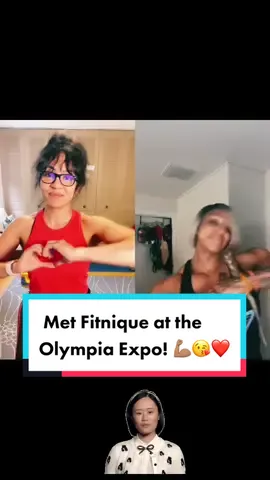 #duet with @fitnique Thanks for the pic at the Olympia Expo! #Fitness #bodybuilders #strongwomen #fun #fy #fitnessmotivation #fitnessinfluencers #vibe