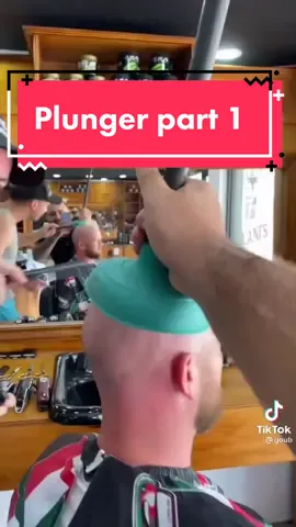 #fyp #foryoupage #plunger #plungerhead #bald @goub #goubtube #goub #prank #barbers #taketheplunge