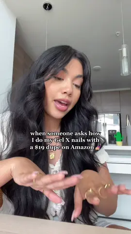 Dedicated my entire page to show you how 💅🏼 #diynailsathome #diynails #nailextensions #gelxnails #nailbeginners #michellekhxn #amazonnailfinds