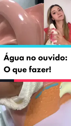 Já entrou água no ouvido? Veja o que fazer ! #ouvido #ouvidoentupido #cerumen #otorrino #ouvidoschallenge