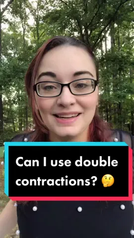 Reply to @ivandavidov667 Using double contractions in writing (I’ven’t) #englishteacher #englishtips #englishlesson #inglesnotiktok #inglespratico