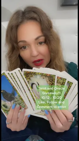 #spiritualtiktok #oracle #oraclecards #tarot #tarotcards #giveaway #tiktoktarot #fypシ #spirituality #learn #like #follow #comment #please 😊