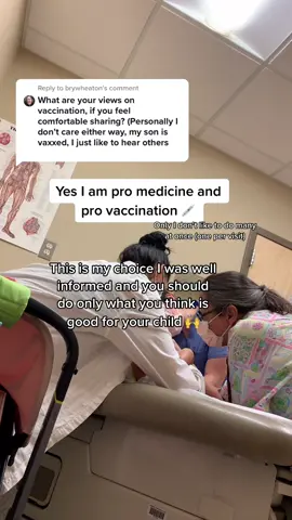 Reply to @brywheaton #vaccination #mychoice #fup #momspage #newborn