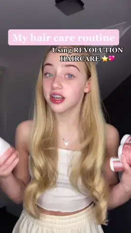 Personally I think my hair has had a glow up after using this😜 ad @revolutionhaircare