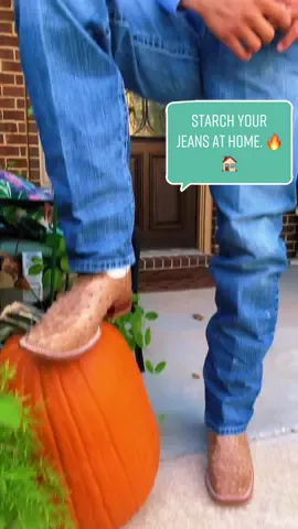 I don’t always make it to cleaners so I starch at home! 🏠 get your jeans looking fuller and fresh! #foryou #fypシ #bailes #ranchero #fyp #mexican
