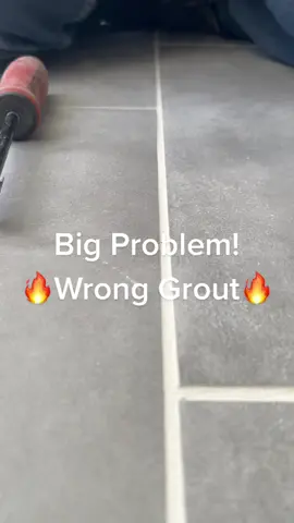 Why you need to remove the grout. #IKnowWhatYouDid #howto #tutorials #DIY #learnhow