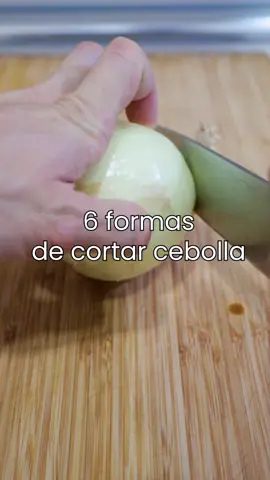 🧅 SEIS FORMAS DE CORTAR CEBOLLA 🔪 #cebolla #comida #comiendo #Receta #recetas #cocina #cocinando #recetasfaciles #chef #cocinero