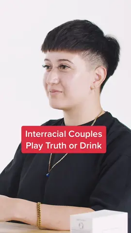 “She’s all the things.” 🤣 Interracial Couples Play #TruthOrDrink 👩🏻‍❤️‍💋‍👩🏽👩🏽‍❤️‍💋‍👨🏼 on youtube.com/cut