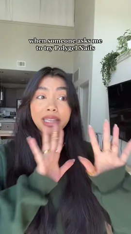 Drop your polygel tips because it’s hard for me😩 Gel X nails are so much easier💅🏼 #gelxnails #diynailsathome #michellekhxn #nailsbymichelle #fypシ