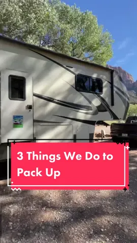 Packing up is a process! #rvlife #travel #camperlifestyle #rvliving