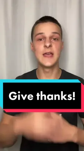 Give thanks y’all! #fyp #foryou #christiantiktok #God #Jesus