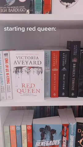 loved this series <3 what did everyone think of it? #BookTok #books #fyp #reading #tbr #redqueen #redqueenseries #marebarrow #victoriaaveyard