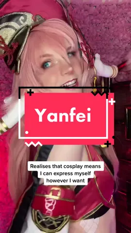 I love how free cosplay makes me.. sometimes the gender dysphasia does set in but It doesn’t make me less me to be feminine sometimes #yanfeicosplay