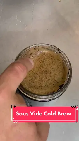 Sous Vide Cold Brew Coffee! @KitchenBoss Sous Vide #kitchenboss #linkinbio