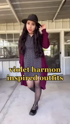 Reply to @ntrloatlyhotel  Violet Harmon outfits 🥀🖤 #violetharmon #ahs #outfitinspo #myoutfits