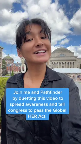 Resources are in my bio to help @pathfinderint in their effort to get the Global HER Act passed.  #PathfinderPartner #AbortionRights #MyBodyMyChoice