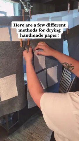 Want to make your own paper but don’t know how to dry it? Here are a few methods I use in my own studio! #myfinALLYmoment #TargetHalloween #handmadepaper