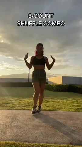 8-count shuffle combo, tag me if you try it 😇 #shuffletutorial #shuffledancetutorial #footworktutorial #shufflecombo #shuffle
