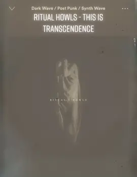 Ritual Howls 🦇 #darkwave #darkwavemusic #goth #coldwave #darksynthwave #synthwave #postpunk