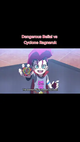 Dangerous Belial vs Cyclone Ragnaruk #beyblade #beybladeburst #fyp #foryoupage #dangerousbelial #animelover #anime #animefan