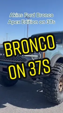 The block is HOTT. 🔥 #fordbronco #bronco2021 #fordbronco #area51 #fuelwheels #mudgrapplers #akinsford #fordbroncobadlands #nittomudgrappler #realdeal