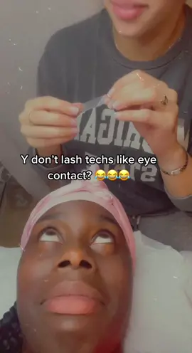 i think I’m the worst lash customer ever😂  #lashes #fyp #eyecontact #annoying