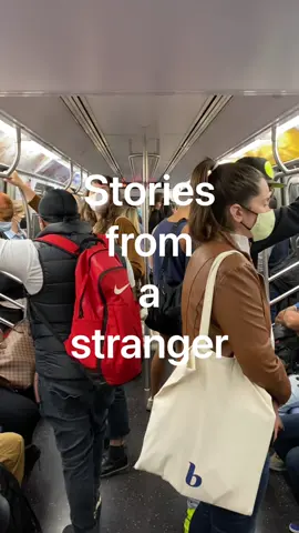 Every stranger has an untold story, let’s start reading @werenotreallystrangers