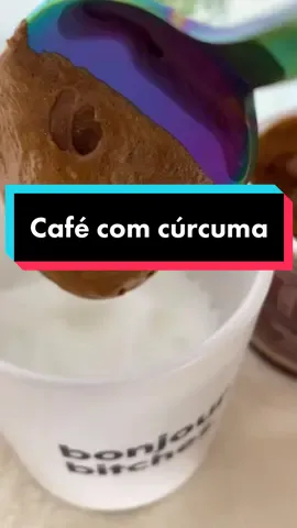 Só pra dizer que amo café com cúrcuma! Com leite ou com água #termogeniconatural #cafecomleite #vidasimples #slowlife